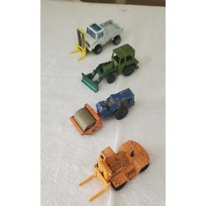 Lot of Majorette, Playart, Tomica and Corgi Junior Construction vehicles